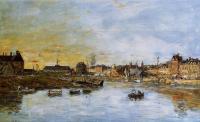 Boudin, Eugene - Trouville, the Port